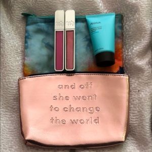 Urban Decay Hi-Fi Shine Lip Gloss and Ipsy Bags